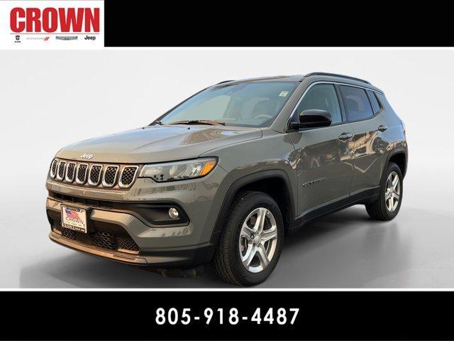 used 2024 Jeep Compass car, priced at $25,991