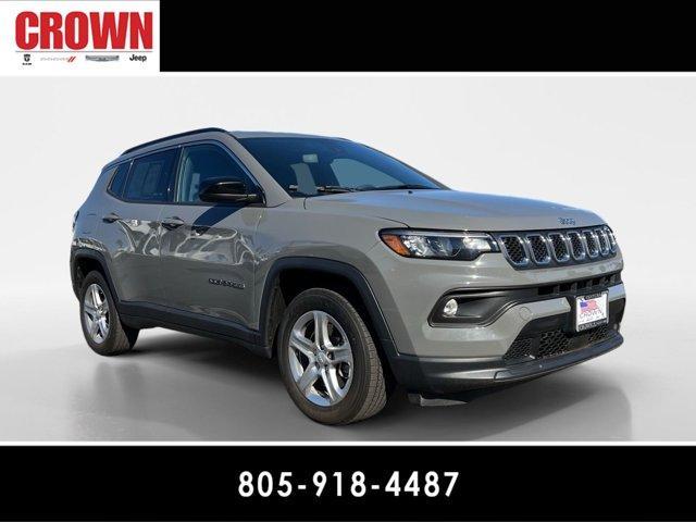 used 2024 Jeep Compass car, priced at $25,991