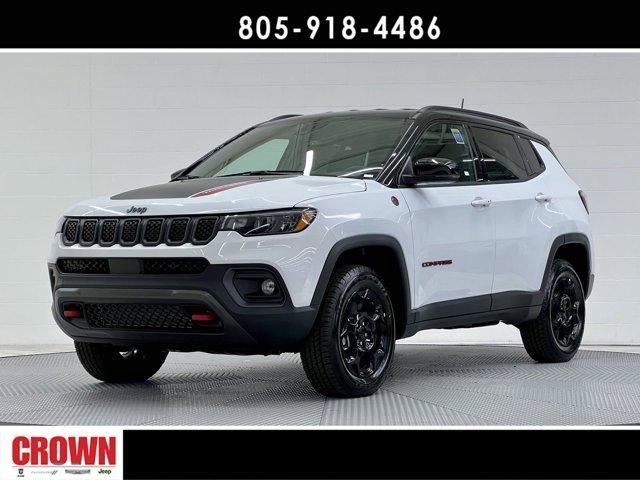 used 2024 Jeep Compass car, priced at $34,451