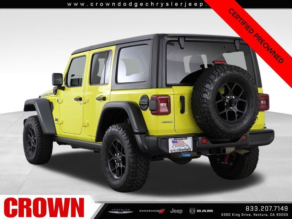 used 2024 Jeep Wrangler 4xe car, priced at $36,885