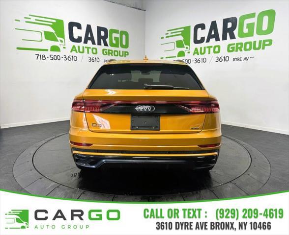 used 2021 Audi Q8 car, priced at $39,495