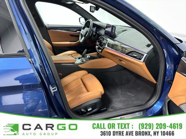 used 2021 BMW 530e car, priced at $29,995