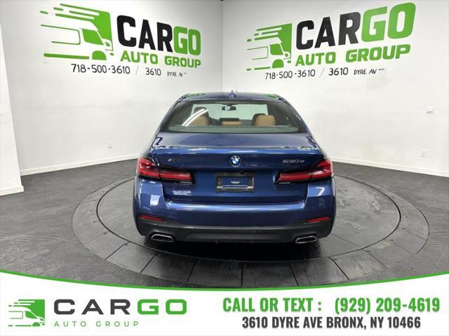 used 2021 BMW 530e car, priced at $25,485