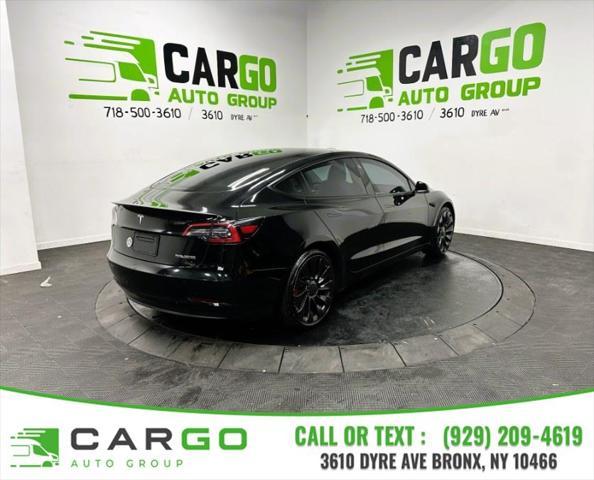 used 2023 Tesla Model 3 car, priced at $27,995