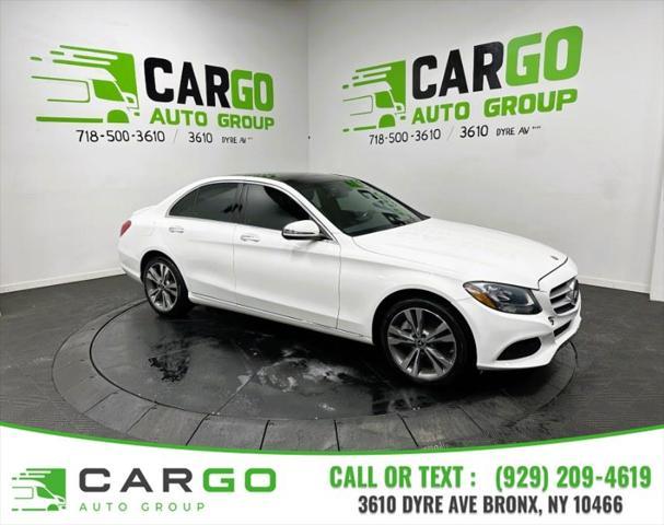 used 2018 Mercedes-Benz C-Class car, priced at $14,995