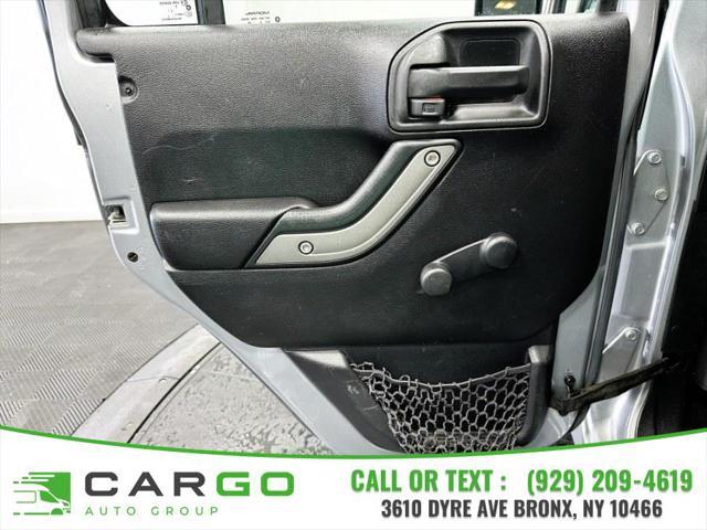 used 2016 Jeep Wrangler Unlimited car, priced at $13,495