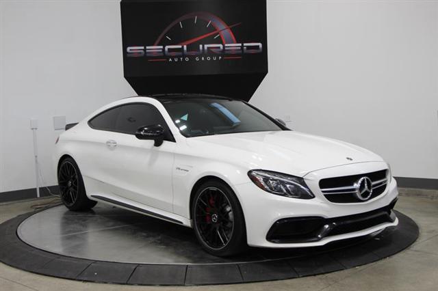 used 2018 Mercedes-Benz AMG C 63 car, priced at $42,995