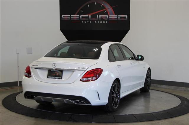 used 2017 Mercedes-Benz AMG C 43 car, priced at $27,995