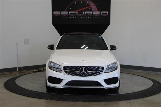 used 2017 Mercedes-Benz AMG C 43 car, priced at $27,495