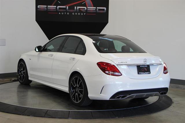 used 2017 Mercedes-Benz AMG C 43 car, priced at $27,995
