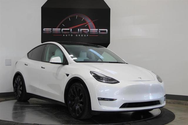 used 2021 Tesla Model Y car, priced at $31,995