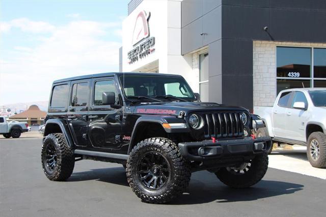 used 2020 Jeep Wrangler Unlimited car, priced at $37,995