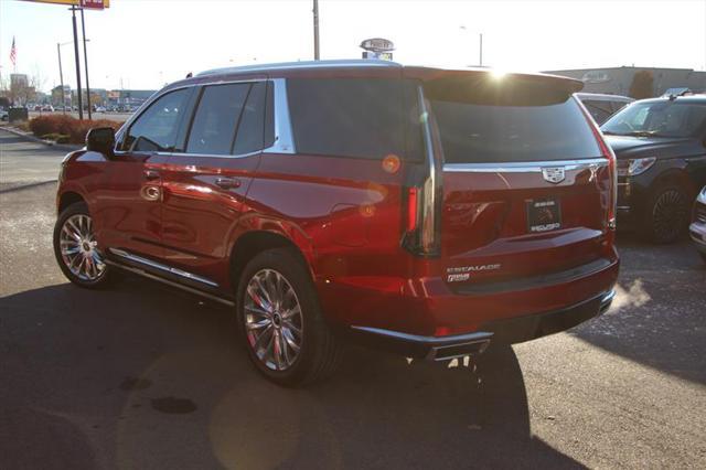 used 2021 Cadillac Escalade car, priced at $65,995