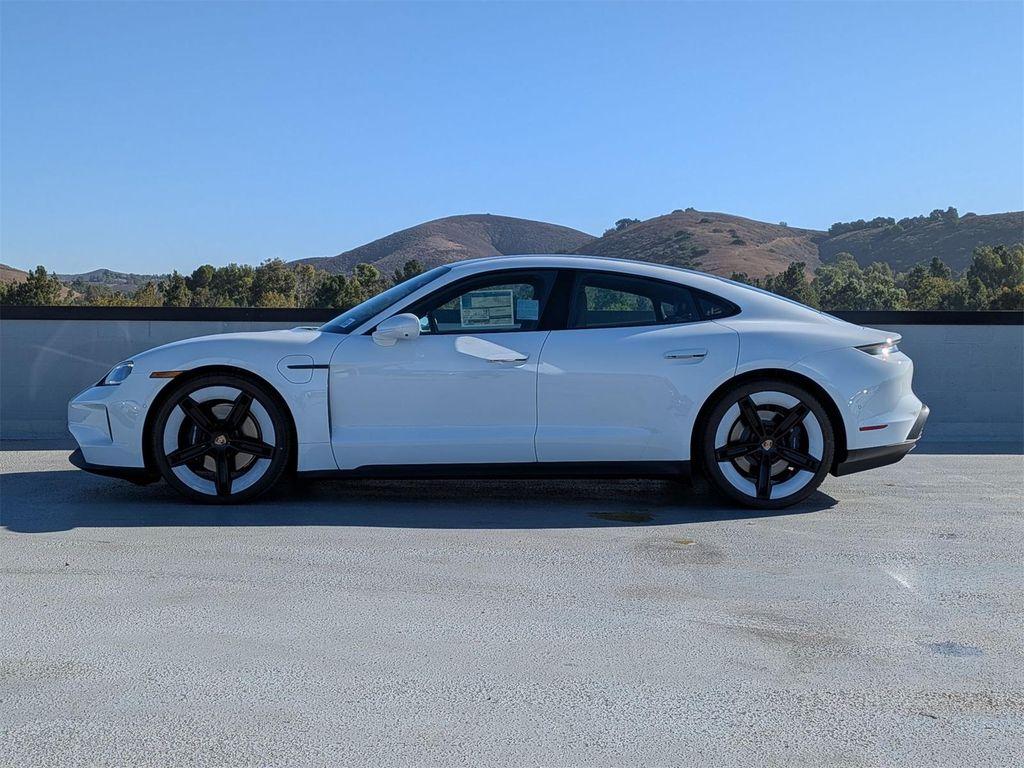 new 2025 Porsche Taycan car, priced at $140,555