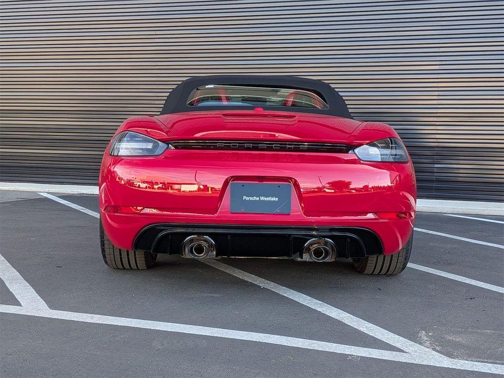 new 2025 Porsche 718 Boxster car, priced at $134,915