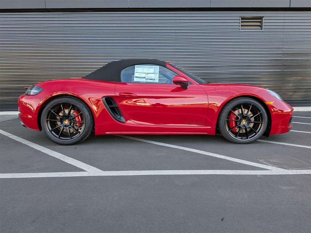 new 2025 Porsche 718 Boxster car, priced at $134,915