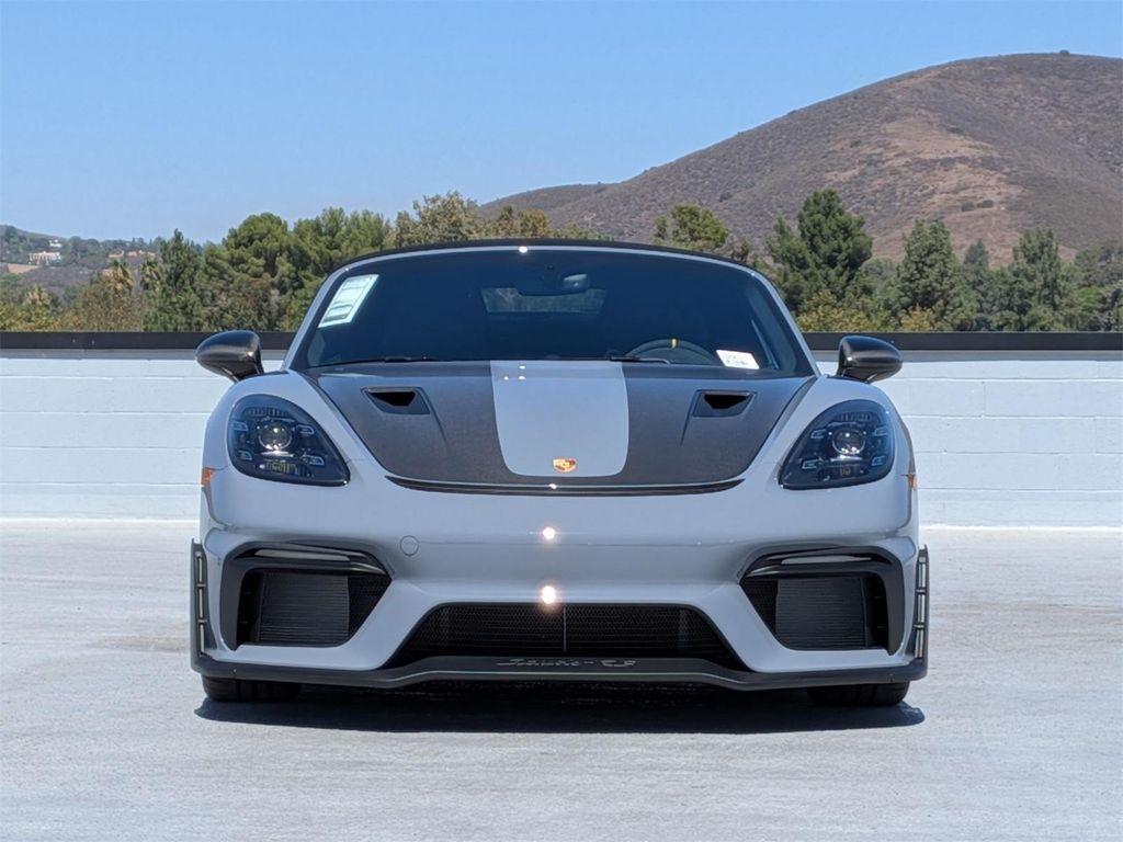 new 2025 Porsche 718 Spyder car, priced at $217,495