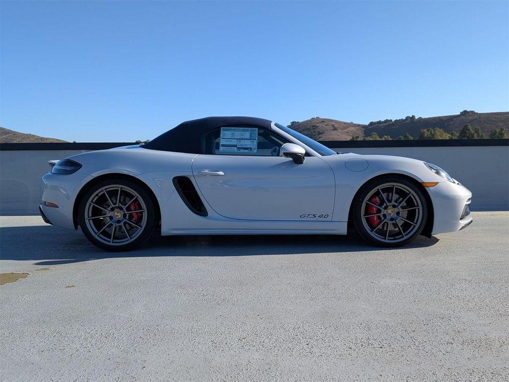 new 2025 Porsche 718 Boxster car, priced at $140,025