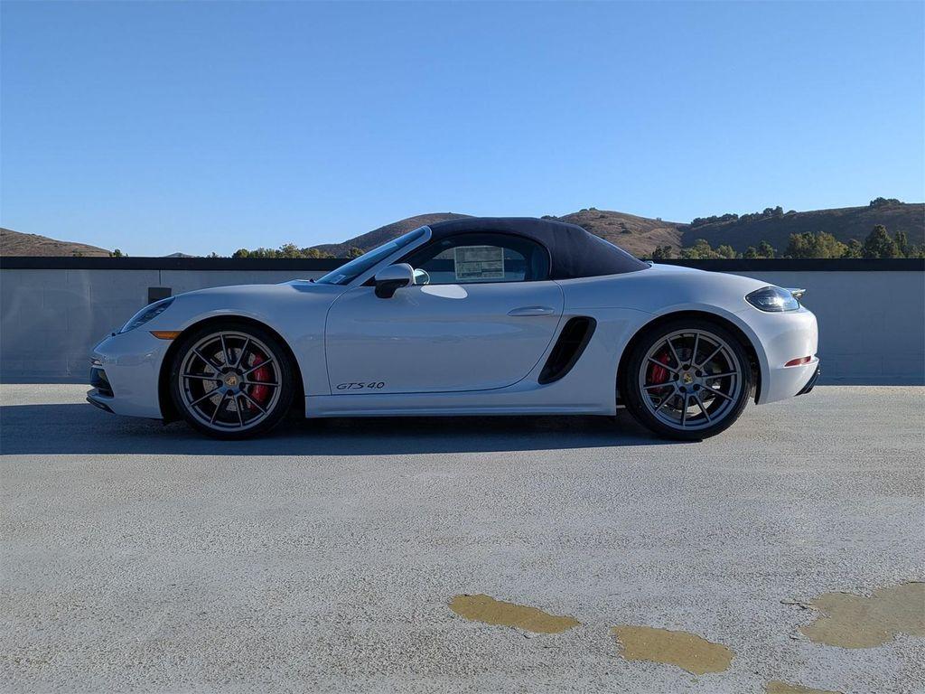 new 2025 Porsche 718 Boxster car, priced at $140,025