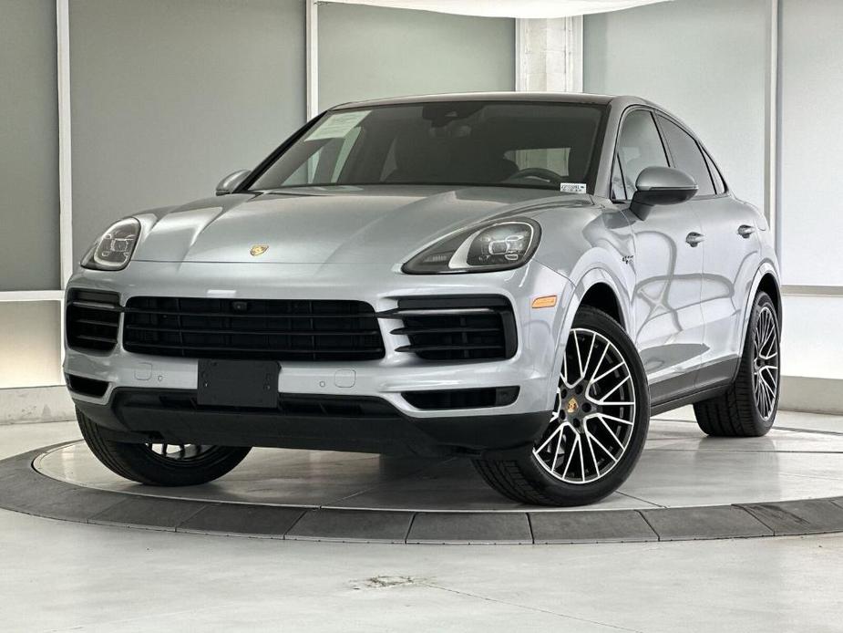 used 2021 Porsche Cayenne E-Hybrid Coupe car, priced at $72,398