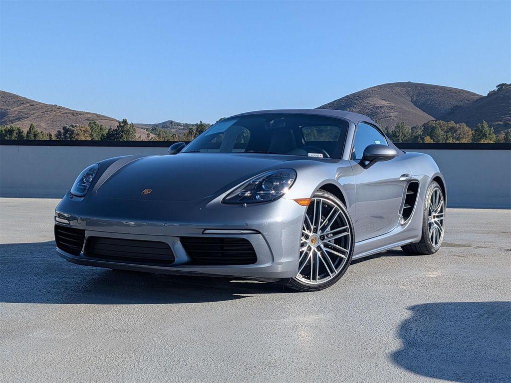 used 2025 Porsche 718 Boxster car, priced at $100,045