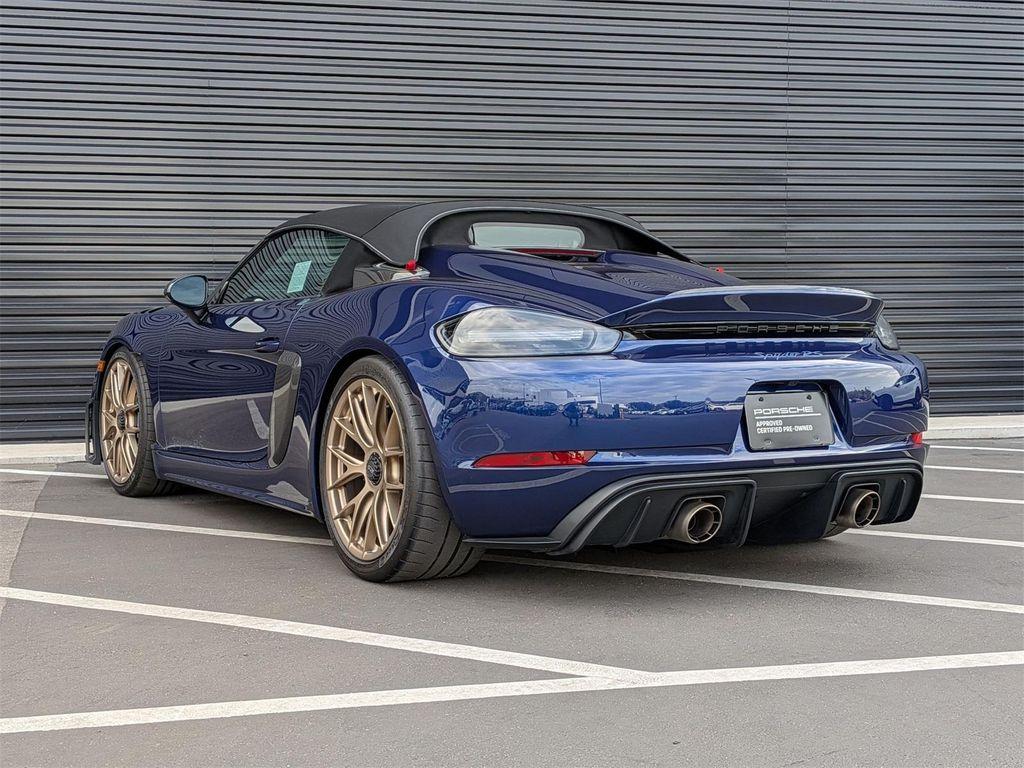 used 2024 Porsche 718 Spyder car, priced at $223,674
