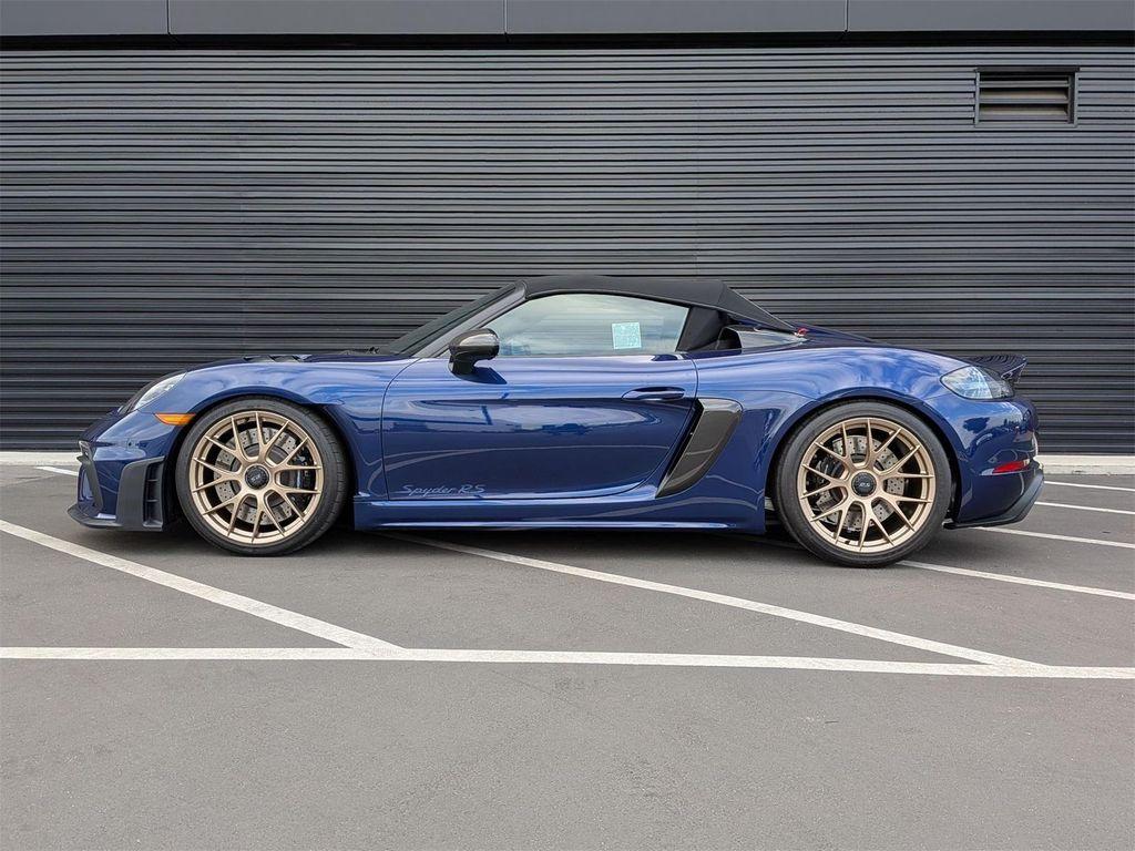 used 2024 Porsche 718 Spyder car, priced at $223,674