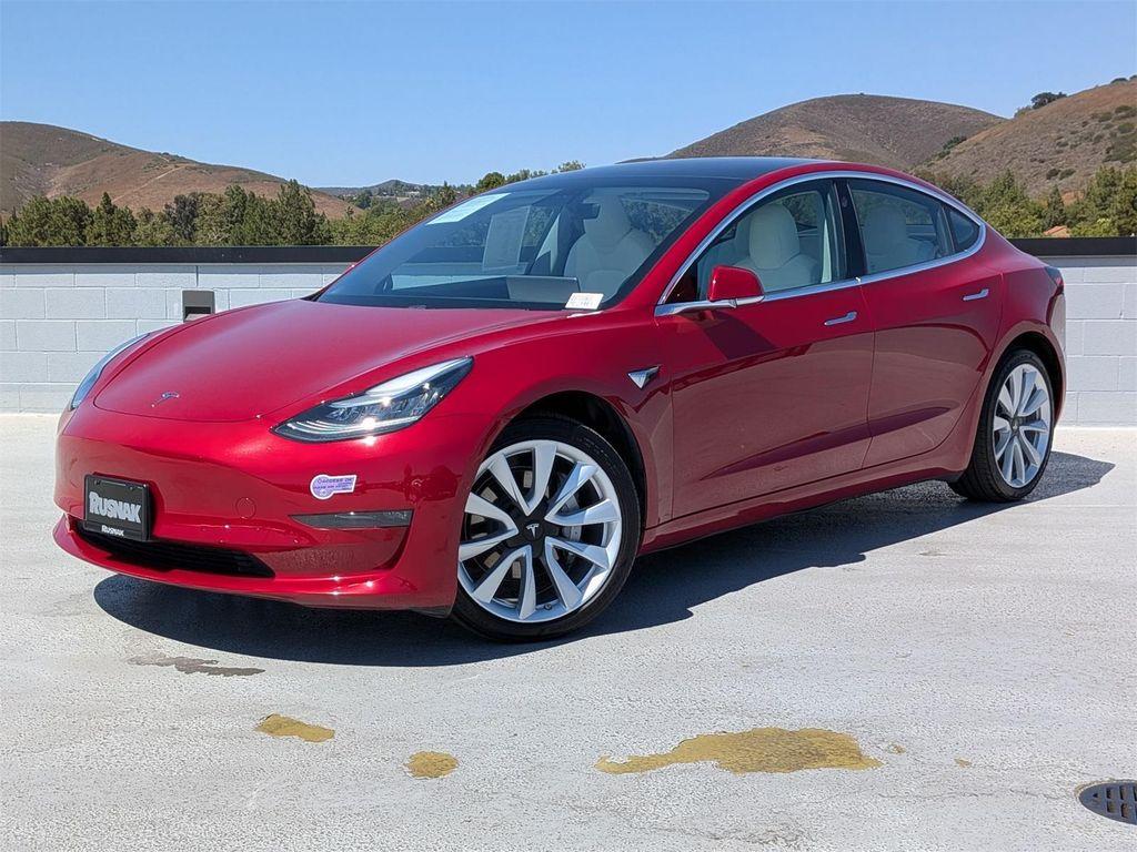 used 2018 Tesla Model 3 car, priced at $21,262