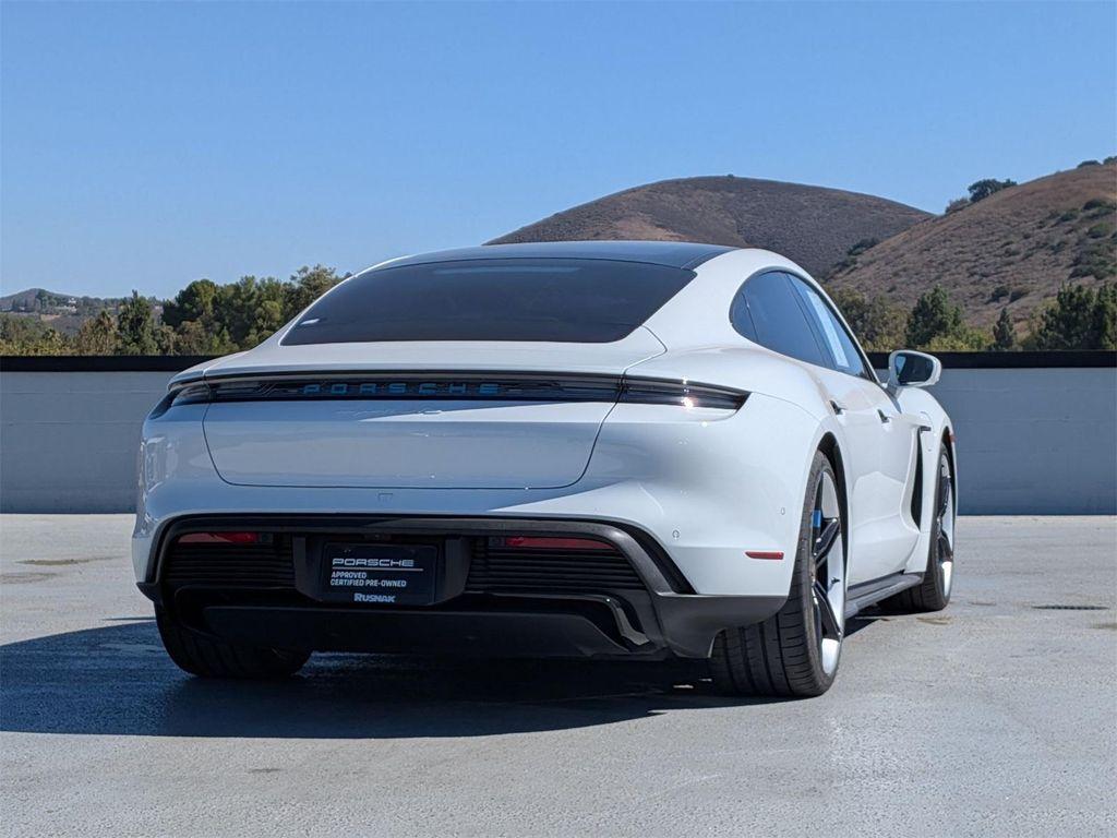 used 2024 Porsche Taycan car, priced at $108,553