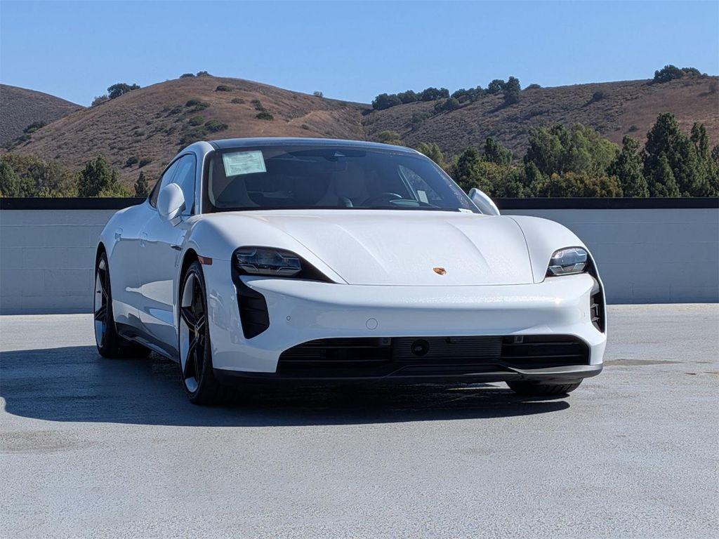 used 2024 Porsche Taycan car, priced at $108,553