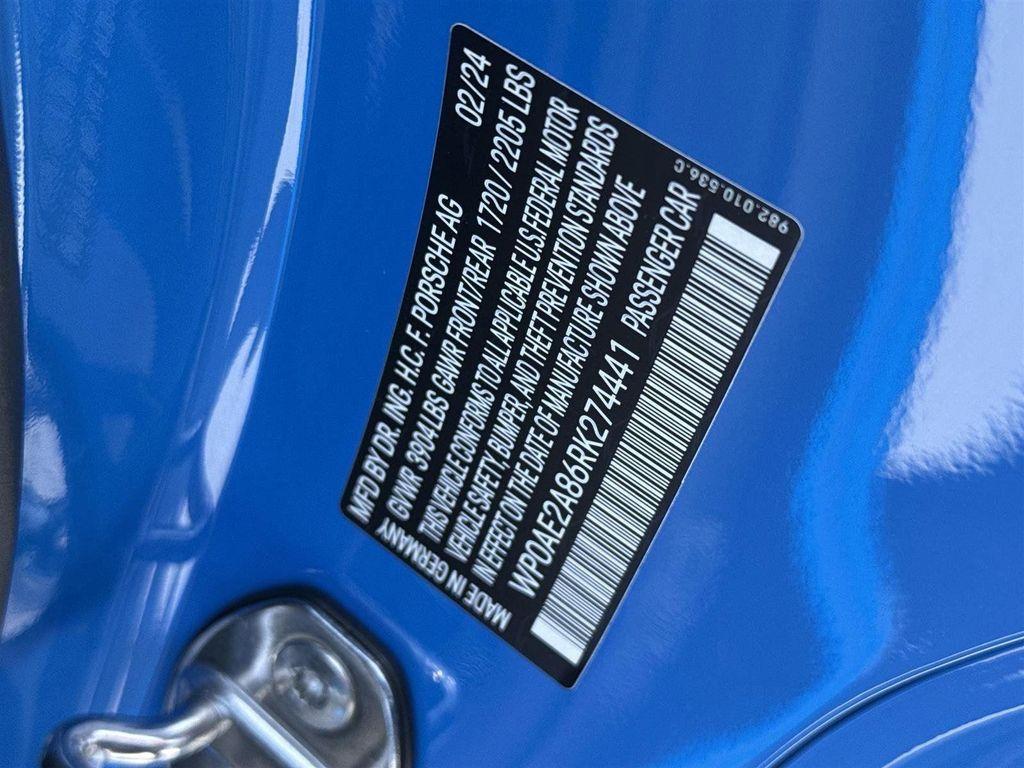 used 2024 Porsche 718 Cayman car, priced at $199,849