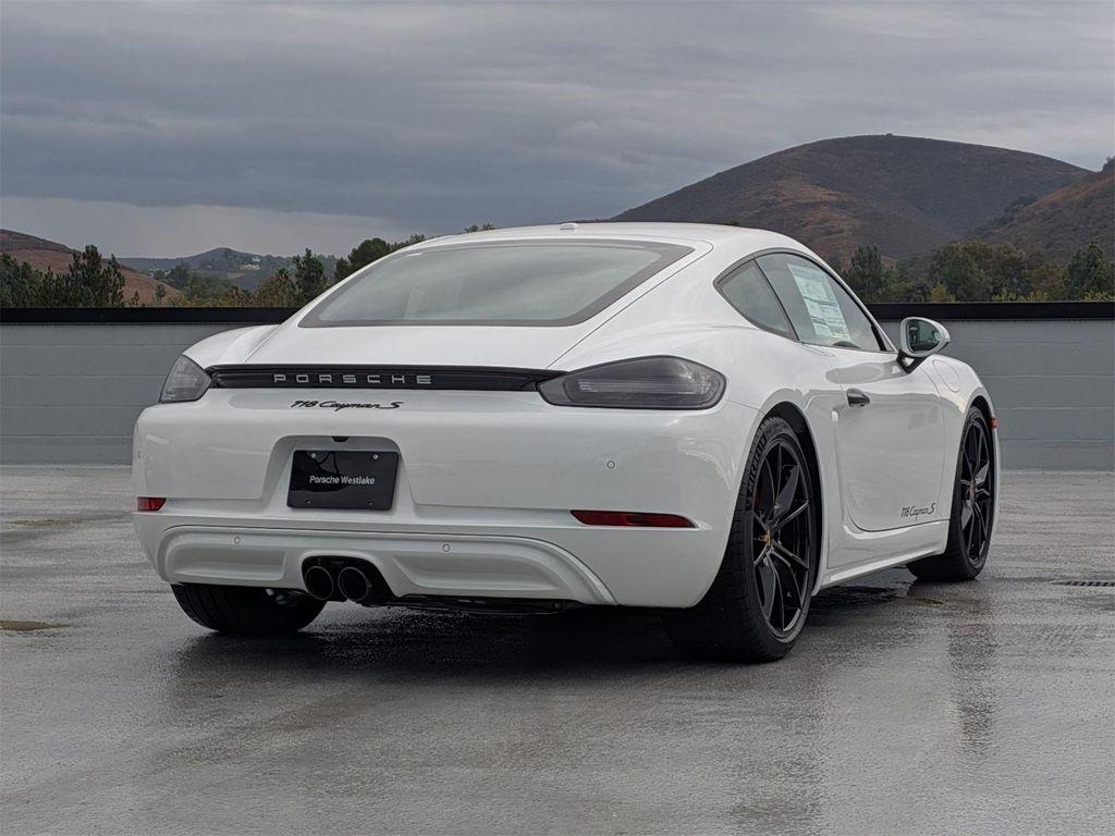 new 2025 Porsche 718 Cayman car, priced at $117,885