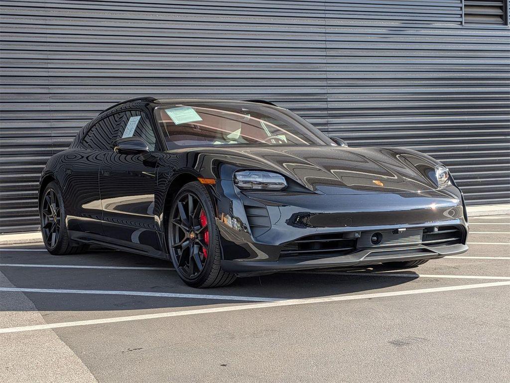 used 2024 Porsche Taycan car, priced at $113,847