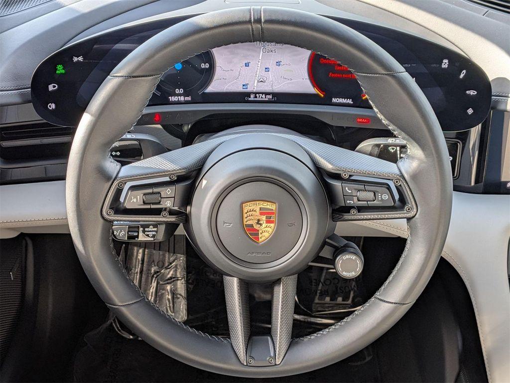 used 2024 Porsche Taycan car, priced at $113,847