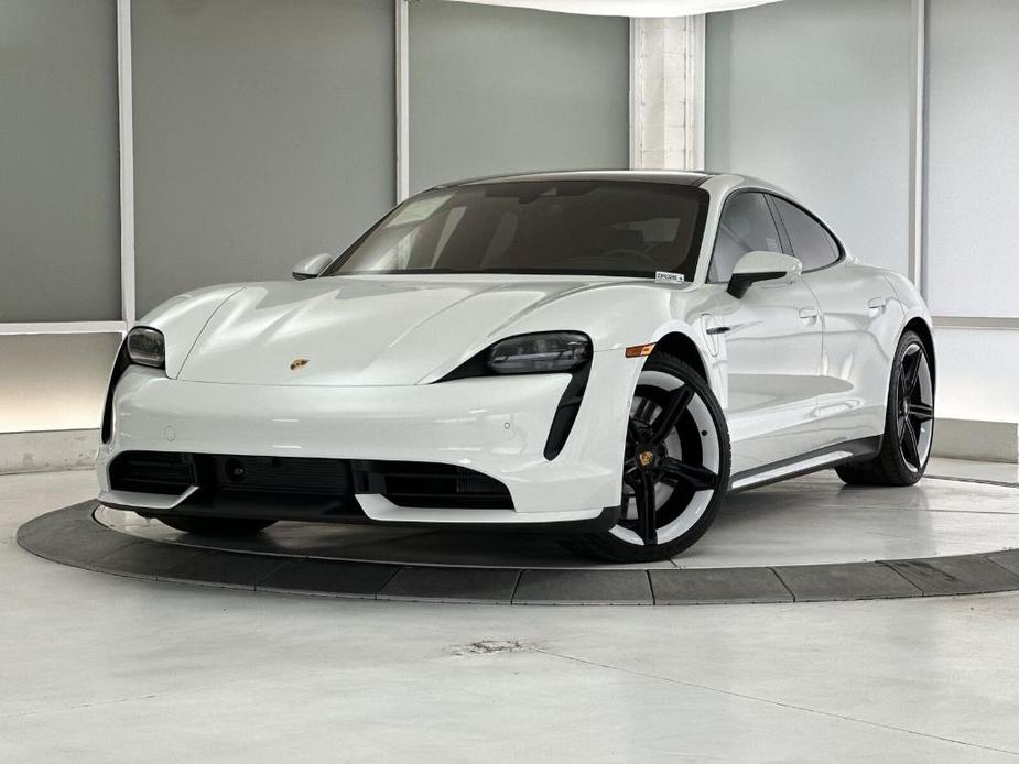 used 2022 Porsche Taycan car, priced at $129,398