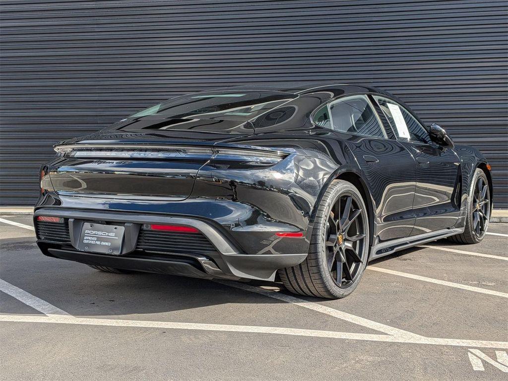 used 2024 Porsche Taycan car, priced at $108,221