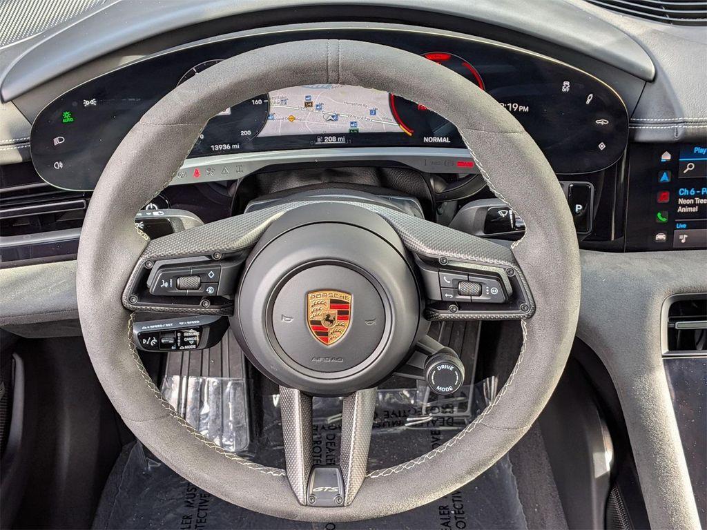 used 2024 Porsche Taycan car, priced at $108,221