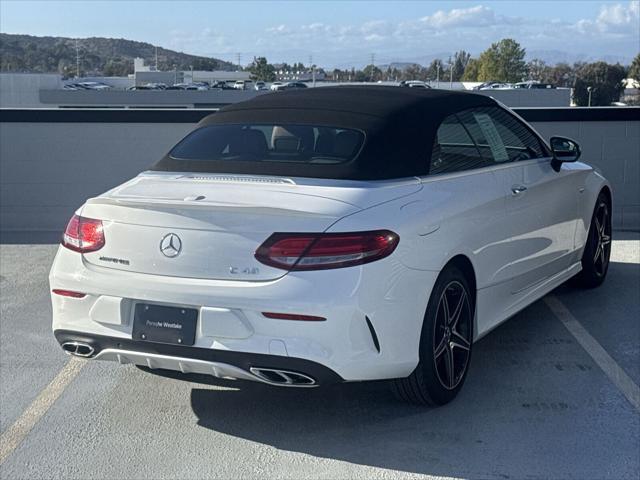 used 2017 Mercedes-Benz AMG C 43 car, priced at $34,317