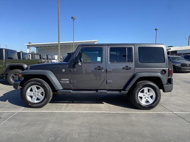 used 2018 Jeep Wrangler JK Unlimited car, priced at $26,994