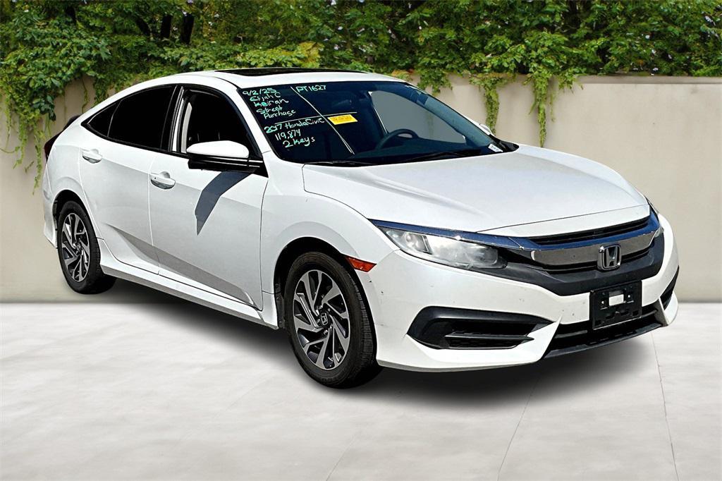 used 2017 Honda Civic car, priced at $15,989