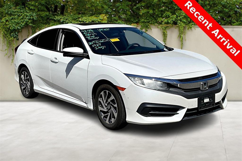 used 2017 Honda Civic car, priced at $15,989