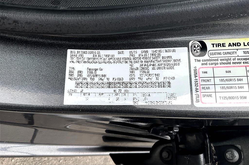 used 2015 Ford Fiesta car, priced at $7,789