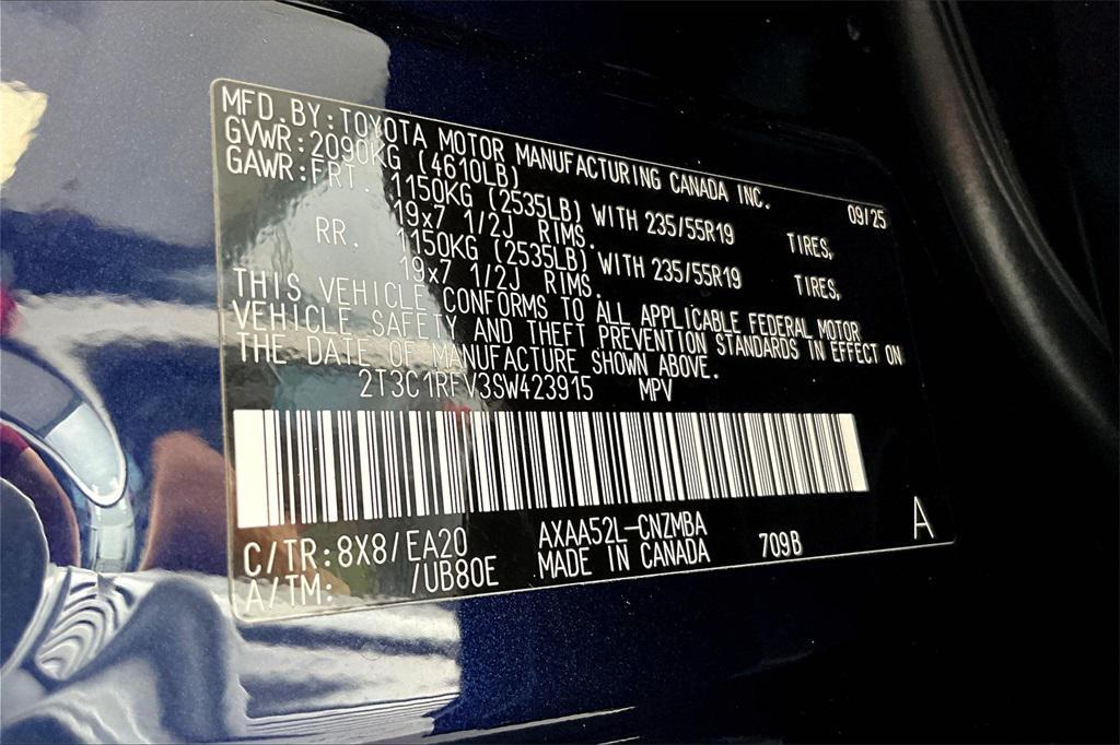 new 2025 Toyota RAV4 car, priced at $38,818