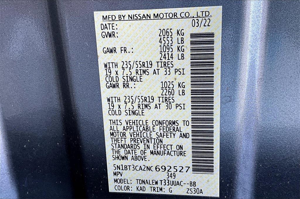 used 2022 Nissan Rogue car, priced at $22,979