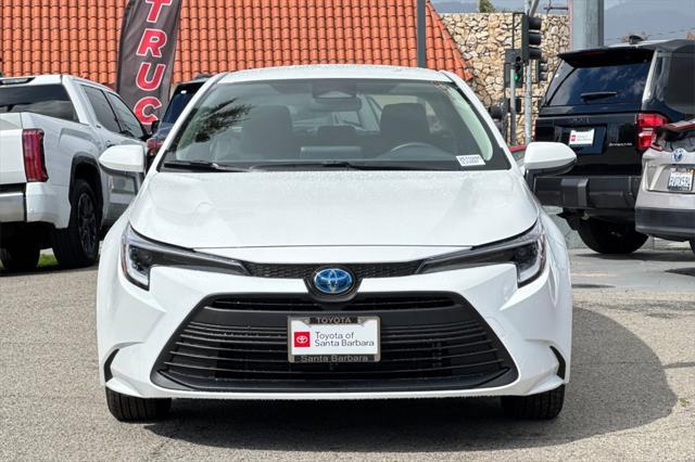 new 2025 Toyota Corolla Hybrid car, priced at $29,652