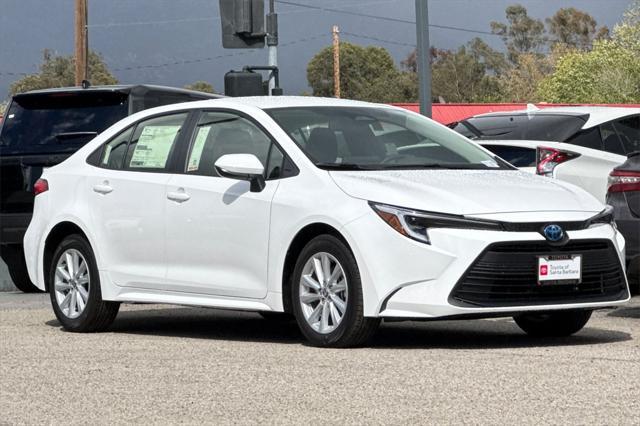 new 2025 Toyota Corolla Hybrid car, priced at $29,652