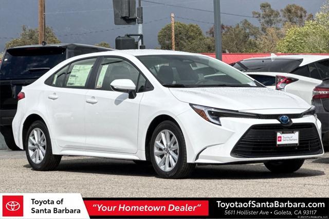 new 2025 Toyota Corolla Hybrid car, priced at $29,652