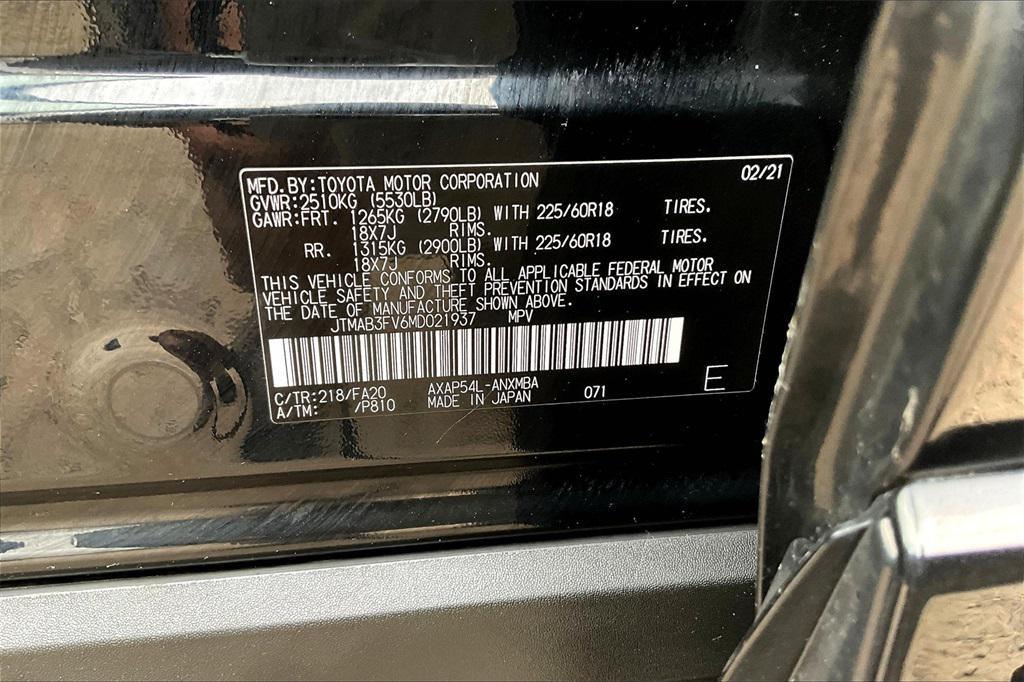 used 2021 Toyota RAV4 Prime car, priced at $33,979
