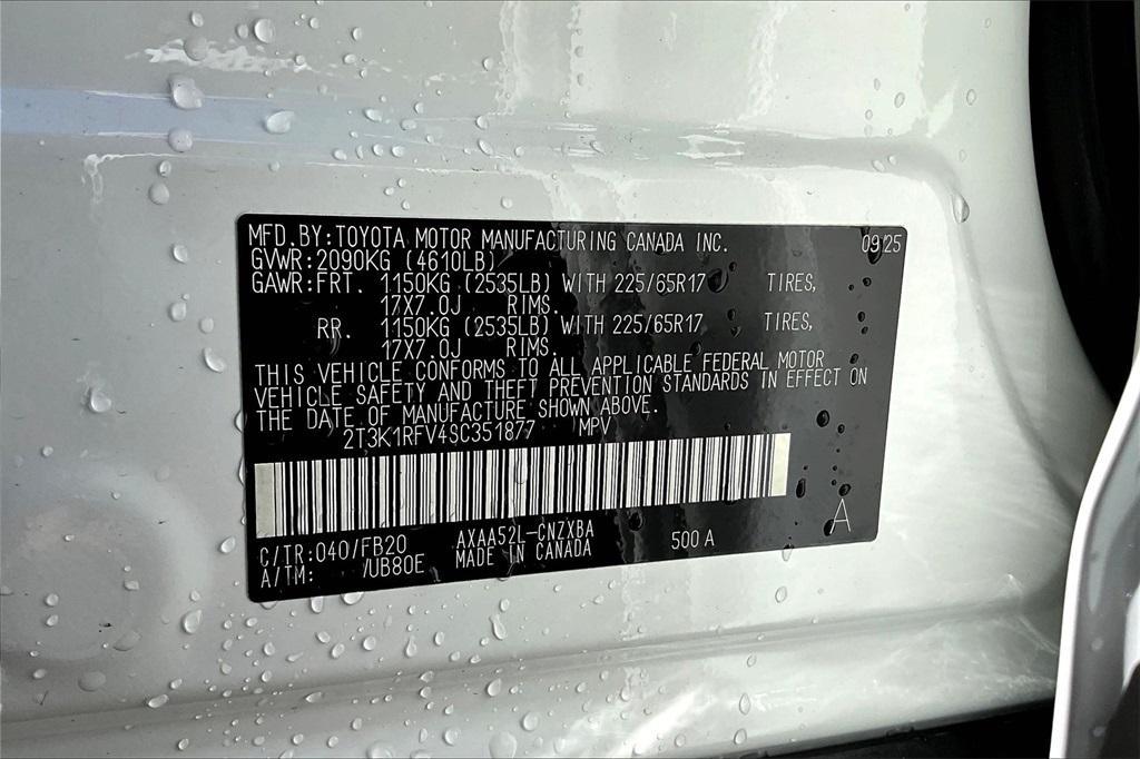 new 2025 Toyota RAV4 car, priced at $32,164