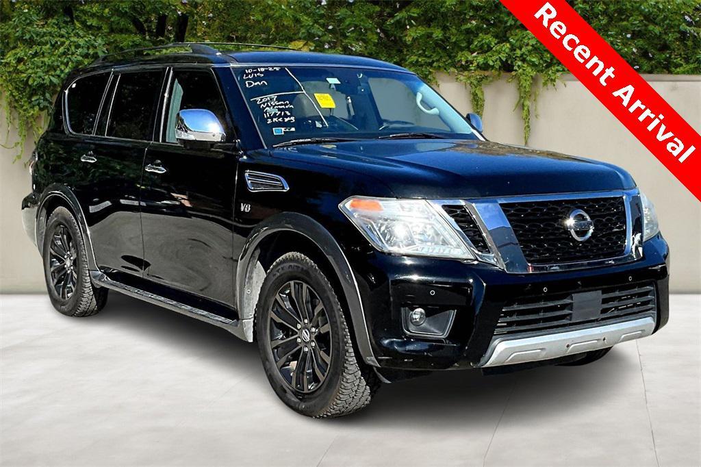 used 2017 Nissan Armada car, priced at $16,848